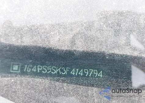 2015 Buick Verano Leather Group from USA, damaged, VIN 1G4PS5SK3F4149794